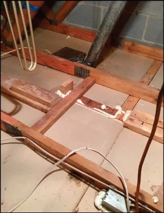 3. Fixed damaged wires