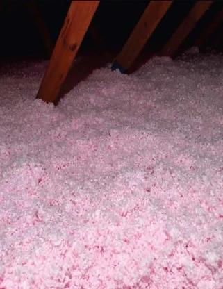 4. installed new R-49 blown insulation